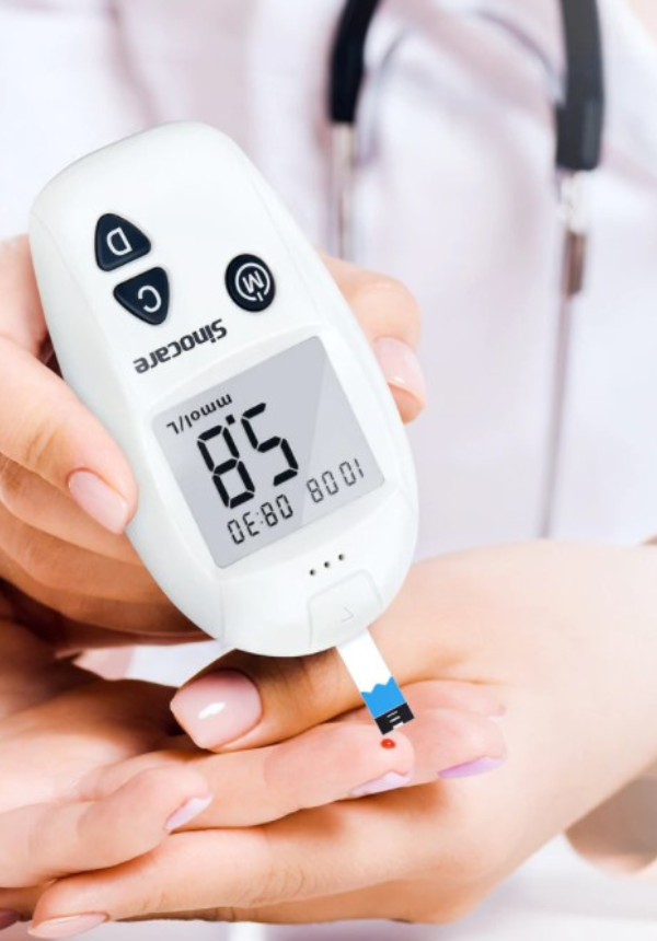 máy đo đường huyết sinocare thông dụng, giá thành tốt, dễ sử dụng