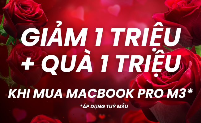 MacBook Pro 14 inch M3 Pro chính hãng Việt Nam