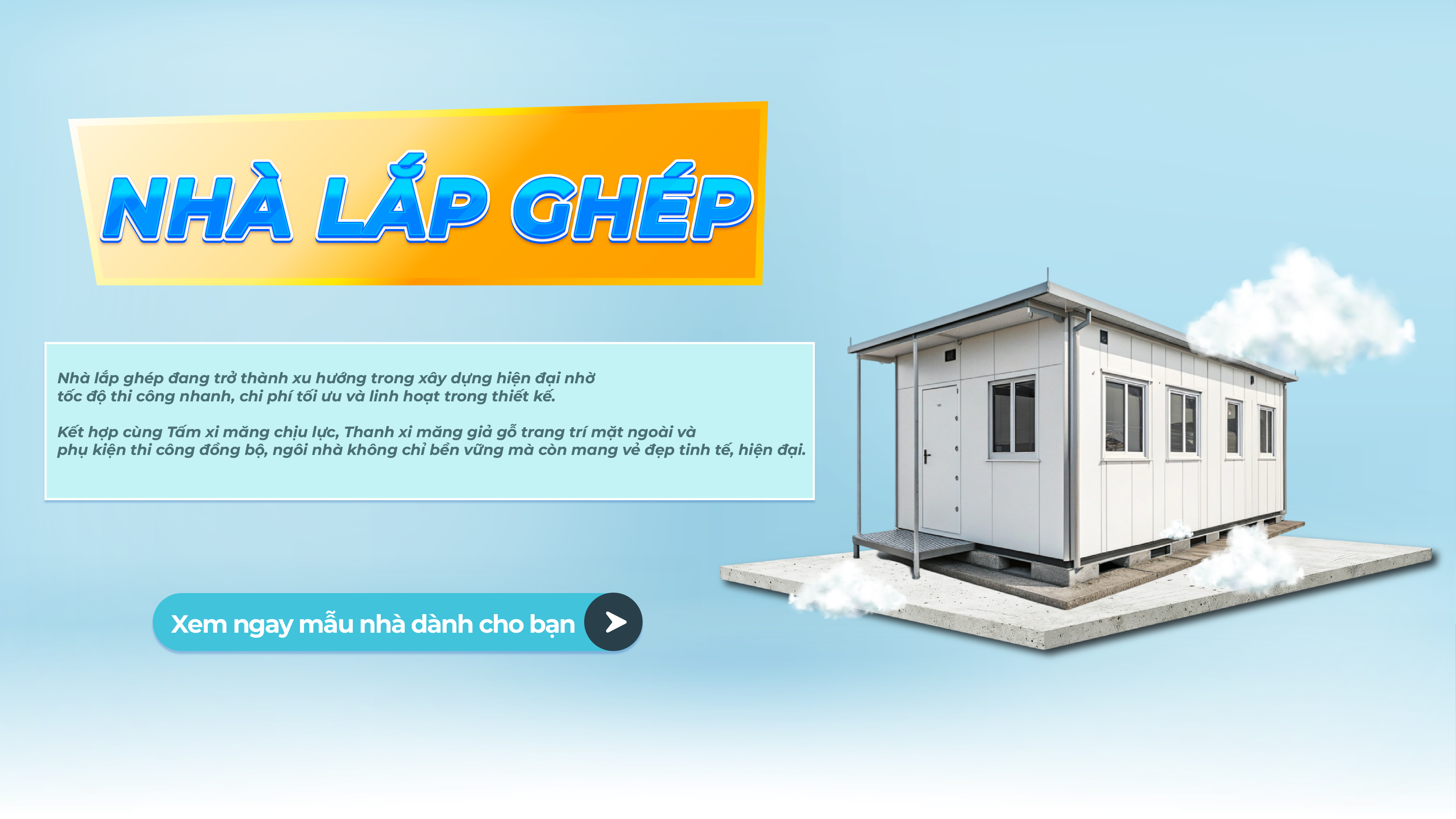 nhà lắp ghép - tin tức