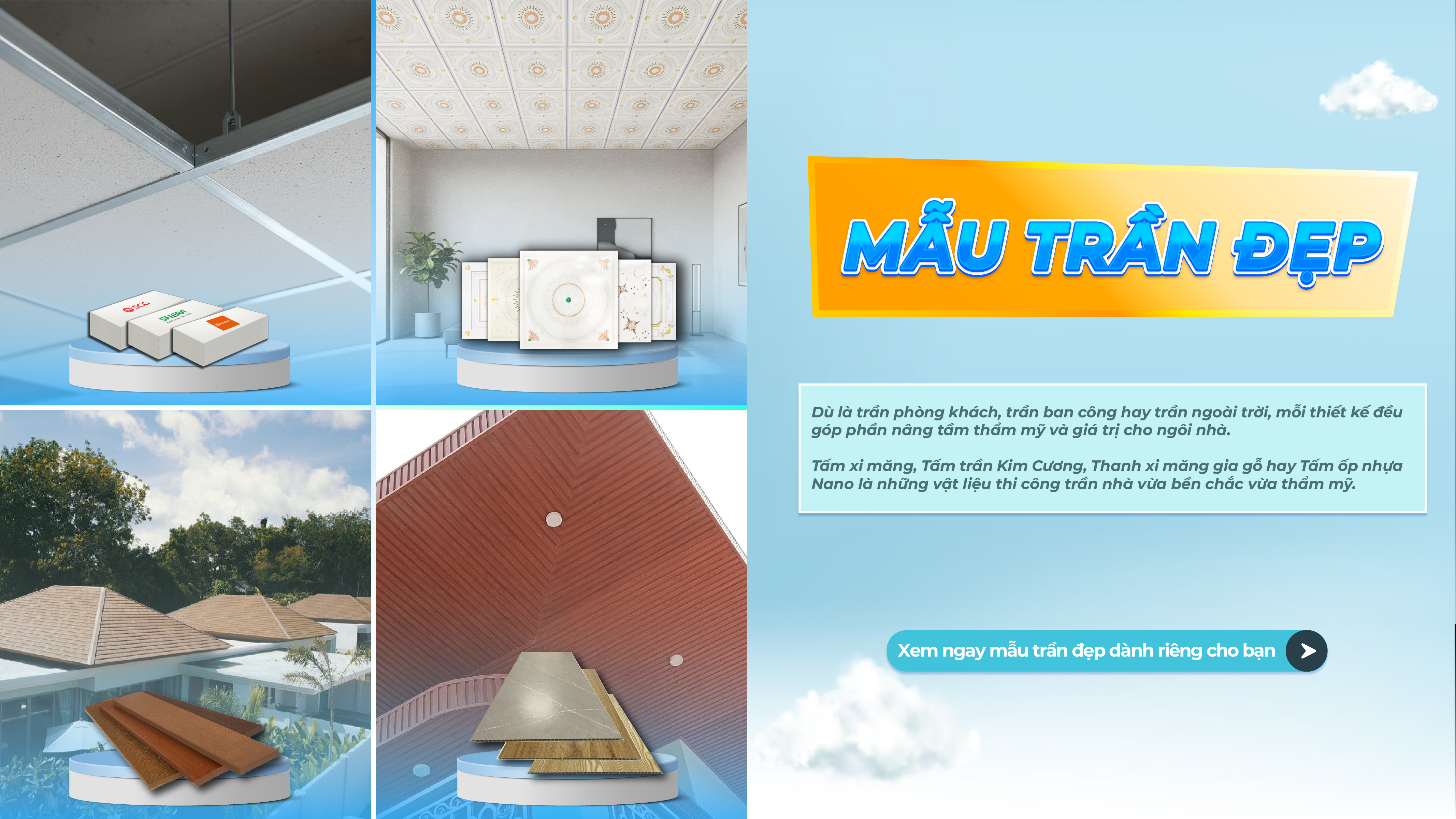 mẫu trần đẹp - tin tức