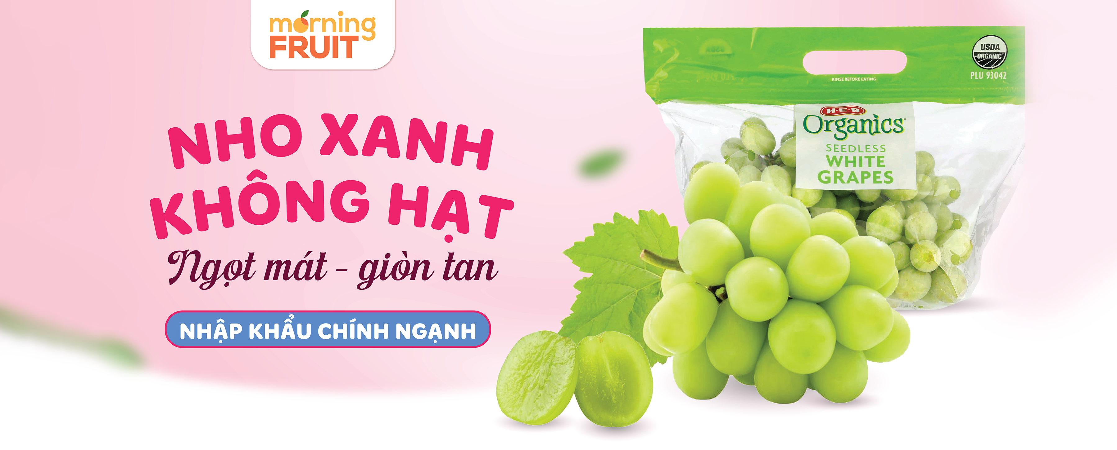 nho xanh nhập khẩu