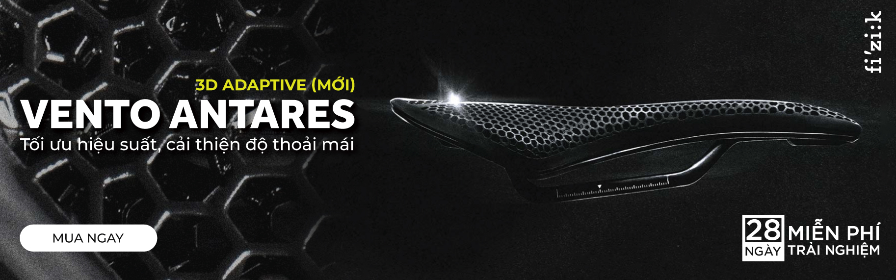 Yên xe Adaptive Vento Antares