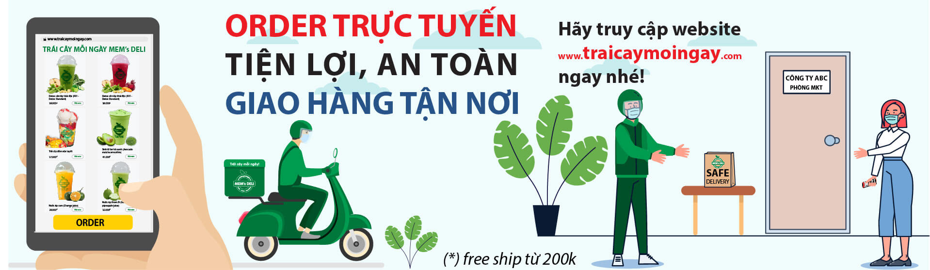 Sinh tố, nước ép, smoothie, juice