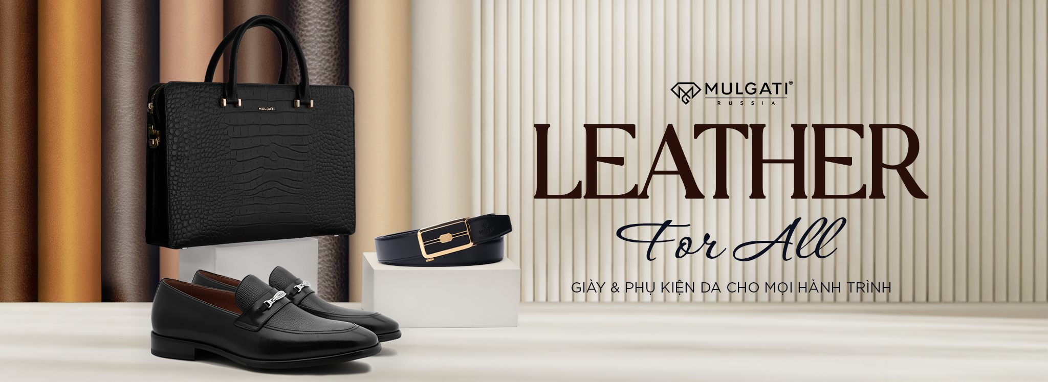 Dép Da Nam Có Quai Hậu