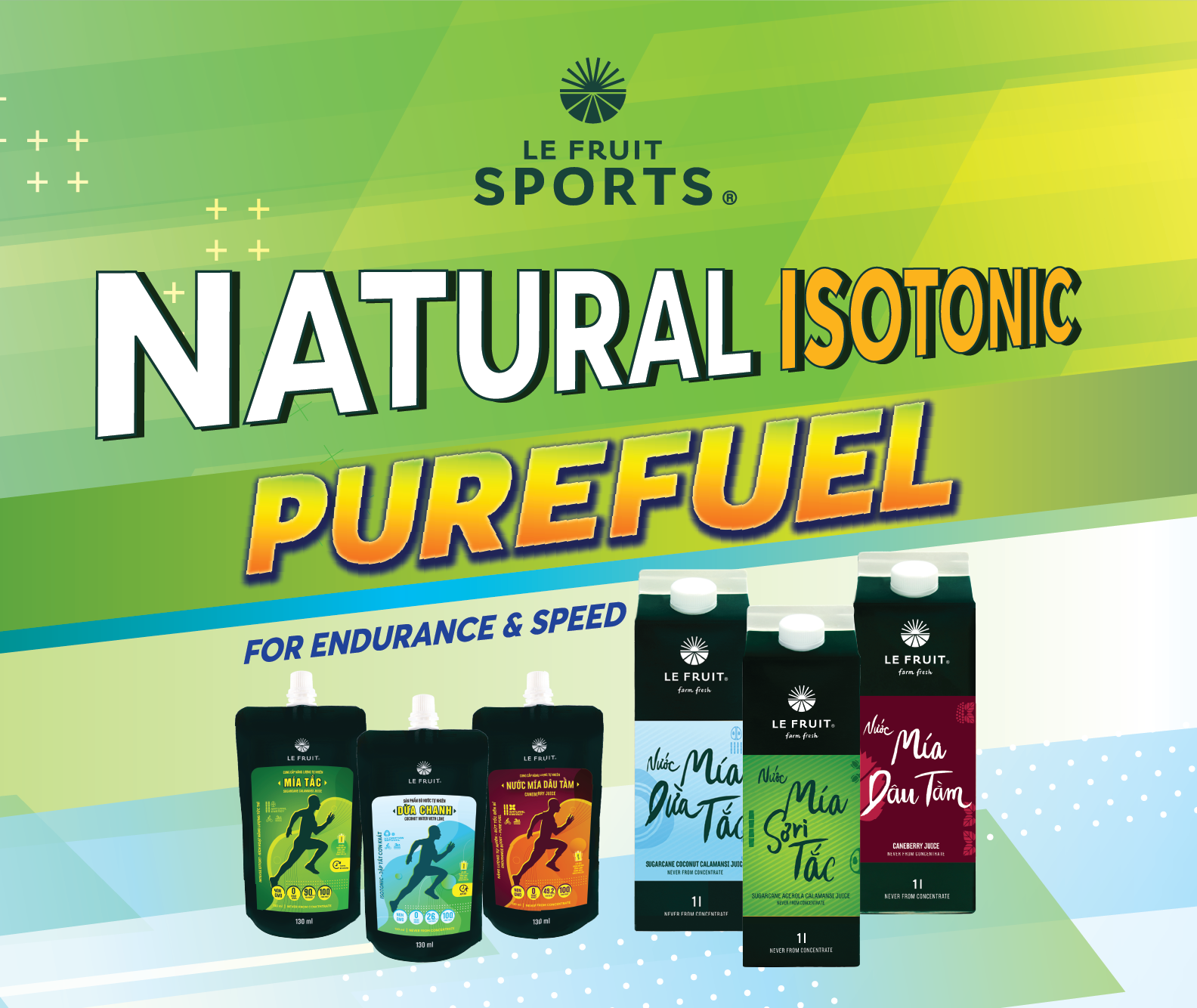 NATURAL ISOTONIC & HÀNH TRÌNH IRONMAN