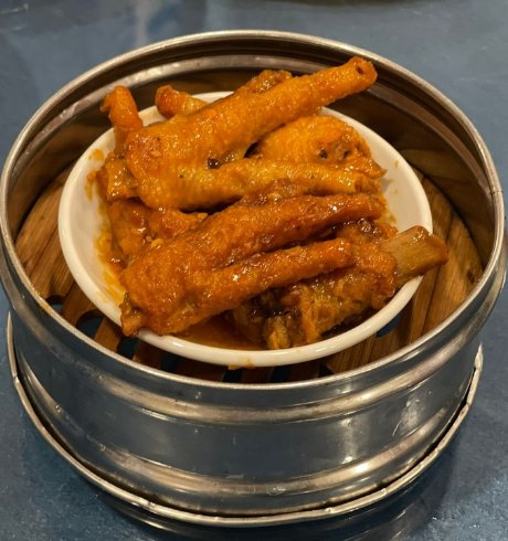 STEAMED CHICKEN FEET WITH BLACK BEAN SAUCE