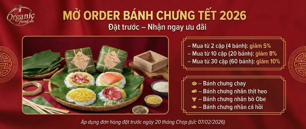 Đặt bánh chưng Tết 2026