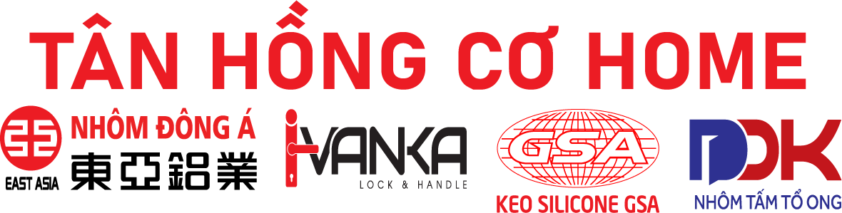Nhôm Đông Á, Keo GSA, Khoá thông minh, Phụ Kiện IVANKA,Nhôm Tấm Tổ Ong