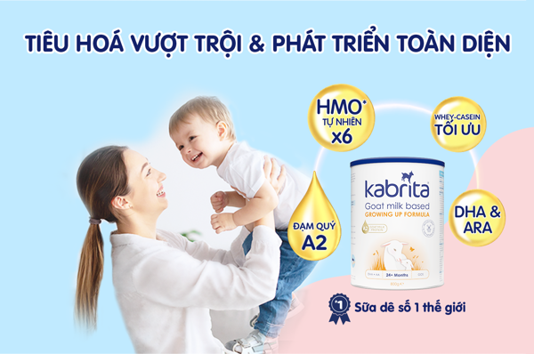 Sữa dê Kabrita <br>DINH DƯỠNG CAO CẤP TỪ HÀ LAN 