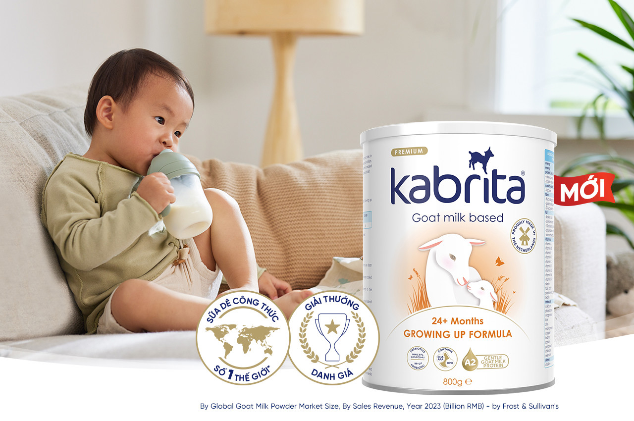 Kabrita Premium<br>BƯỚC TIẾN 5 DƯỠNG CHẤT