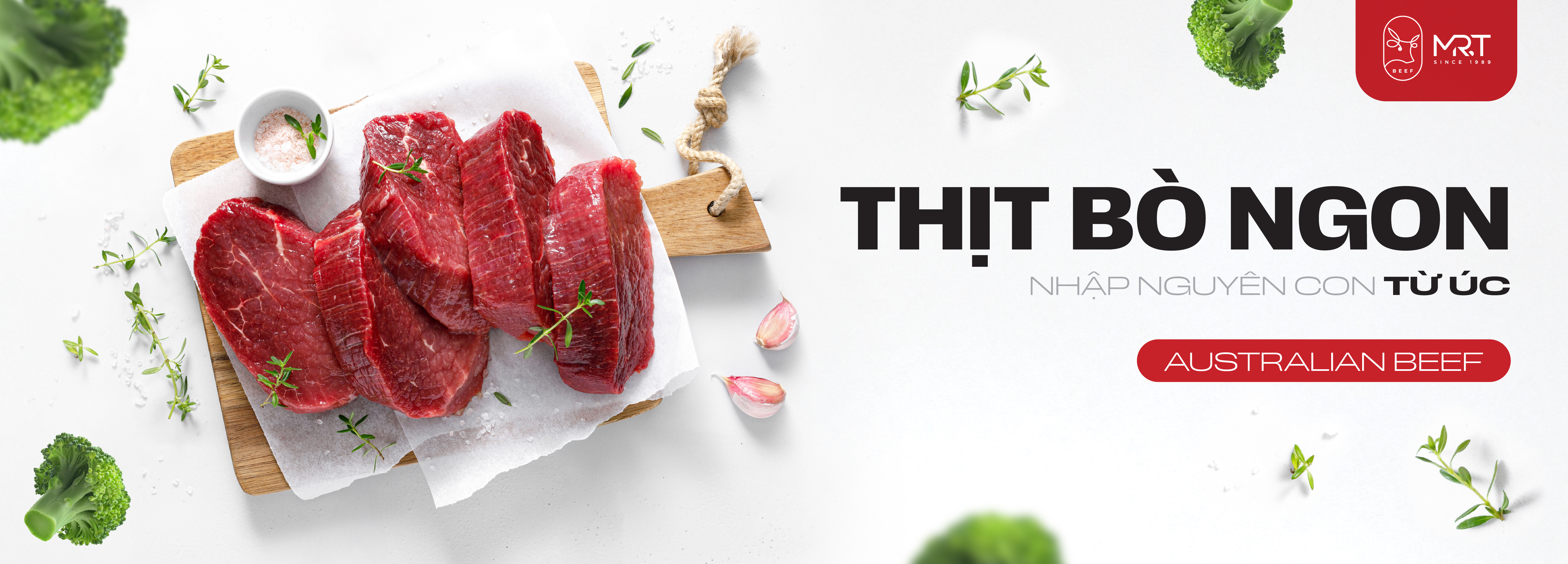 Thịt bò ngon, nhập nguyên con từ Úc