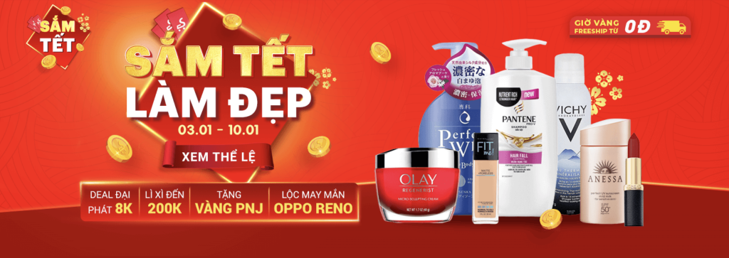 Sắm Tết Làm Đẹp