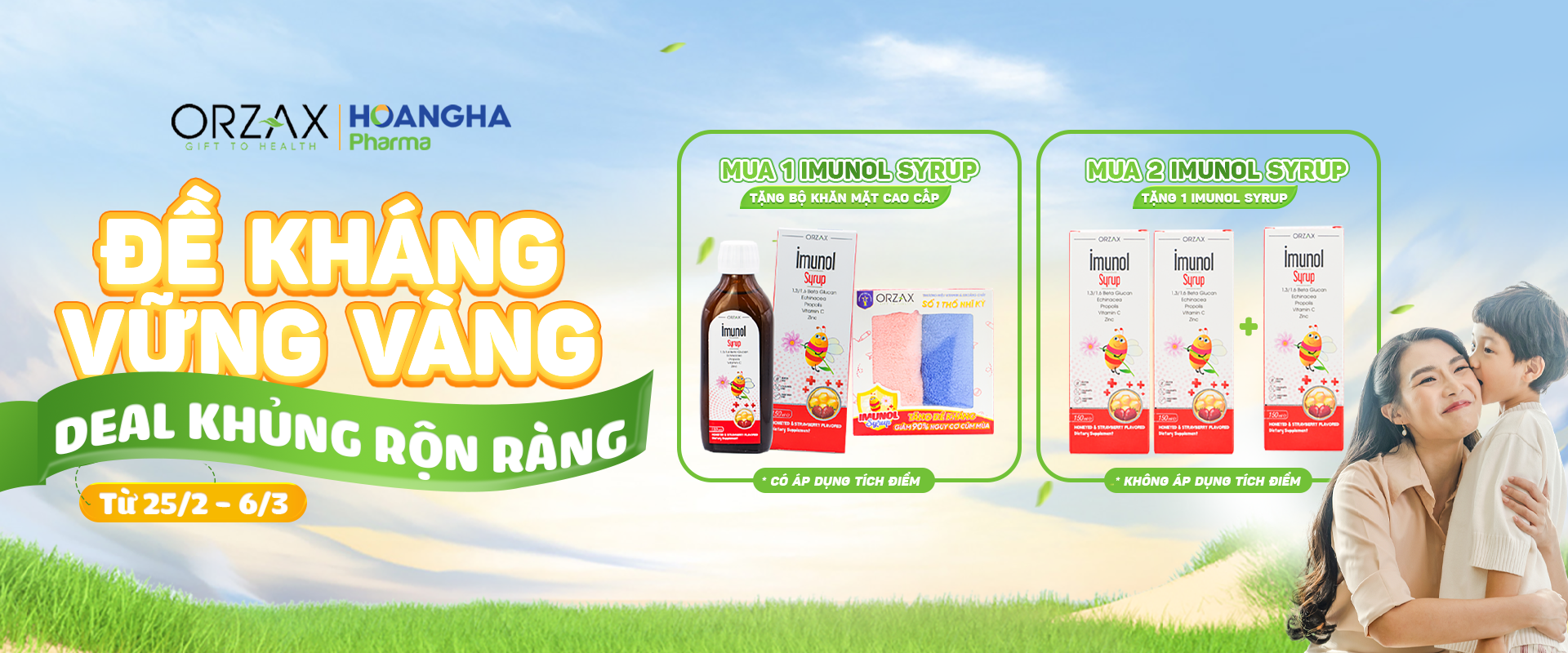 Tăng đề kháng cho trẻ