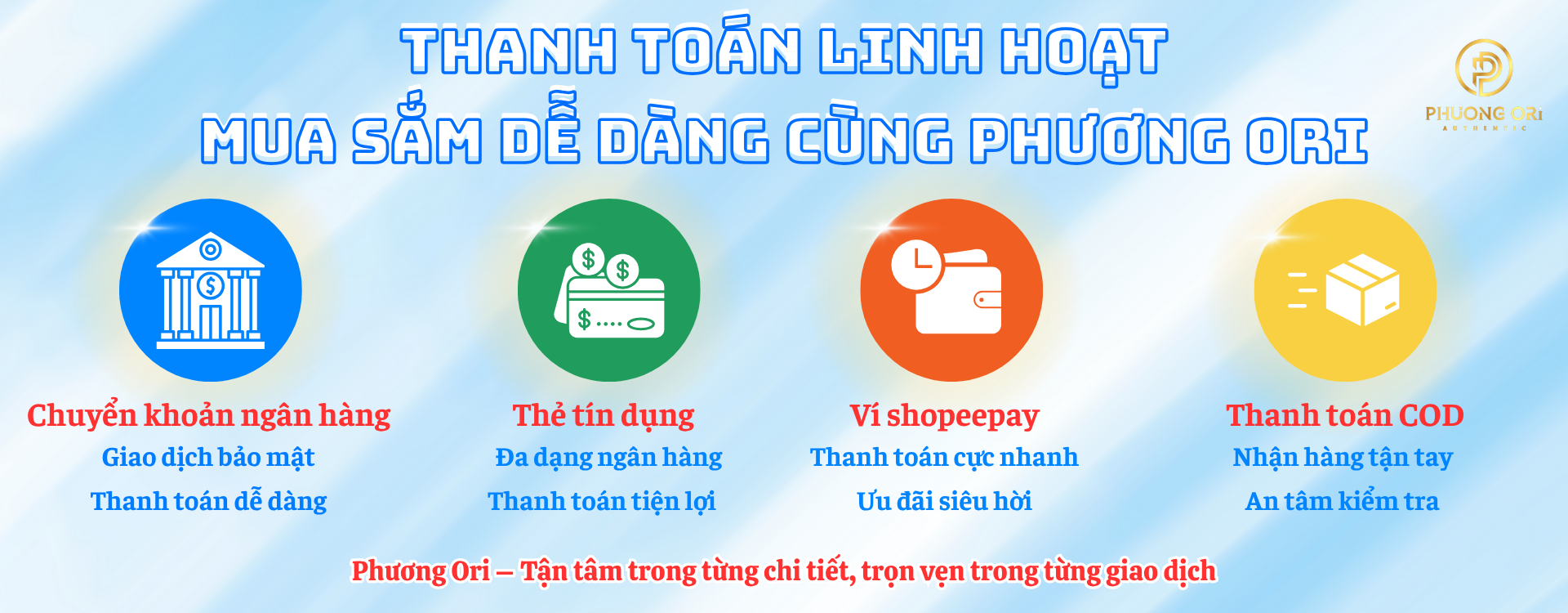 THANH TOÁN SIÊU LINH HOẠT