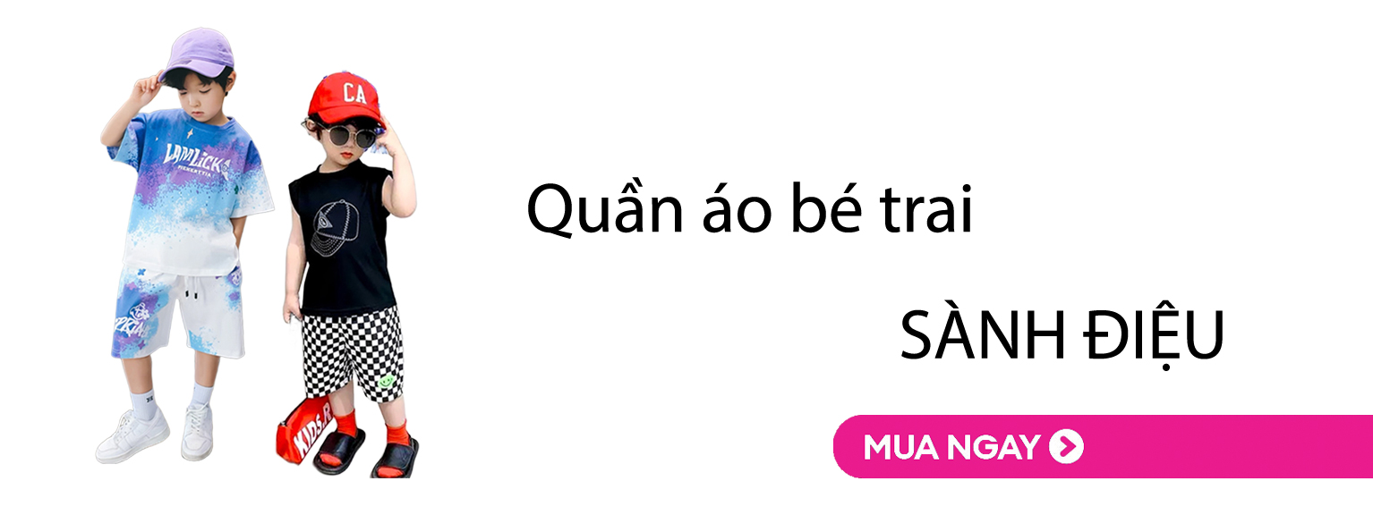 Quần áo bé trai - Banner