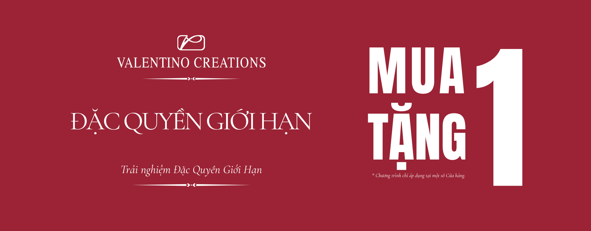 Thời trang nam Valentino Creations