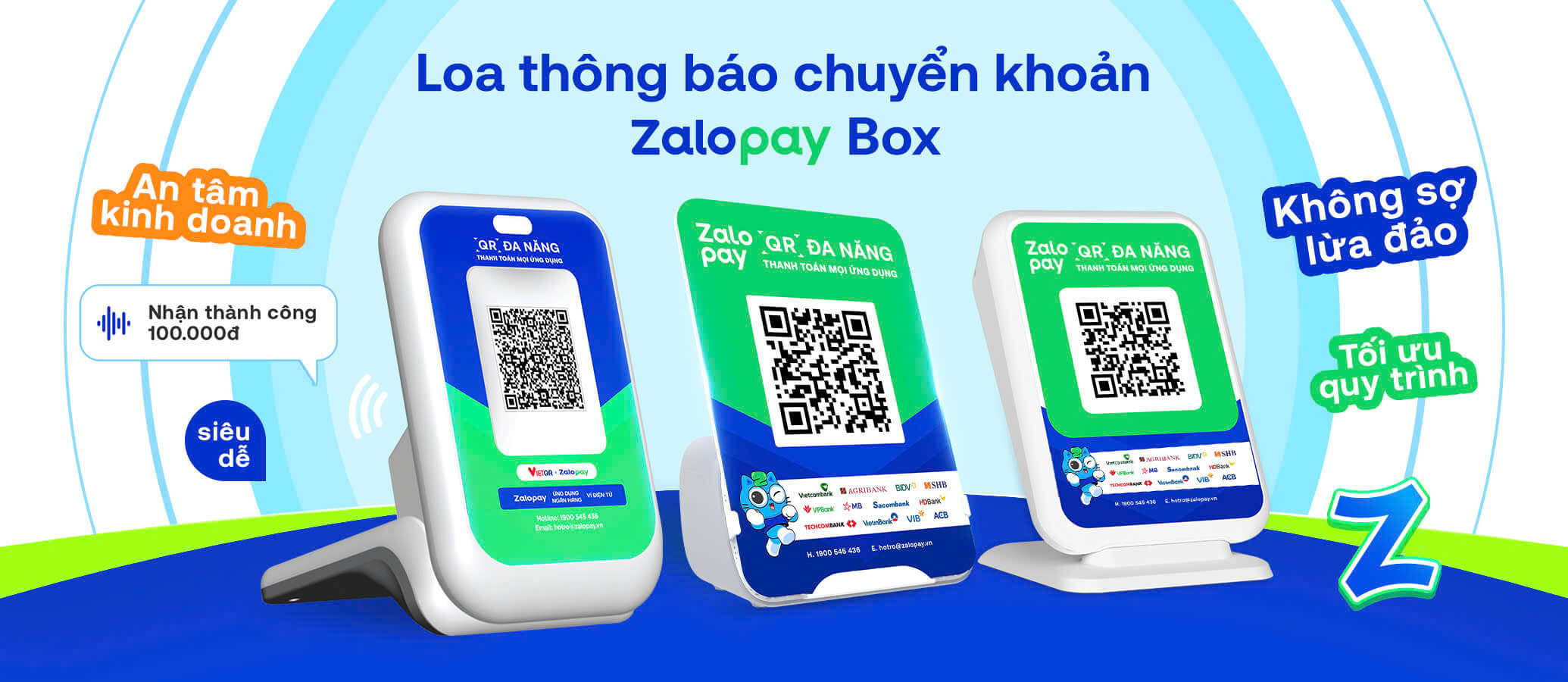 	Zalopay Soundbox - Giải pháp thanh toán an toàn cho tiểu thương 