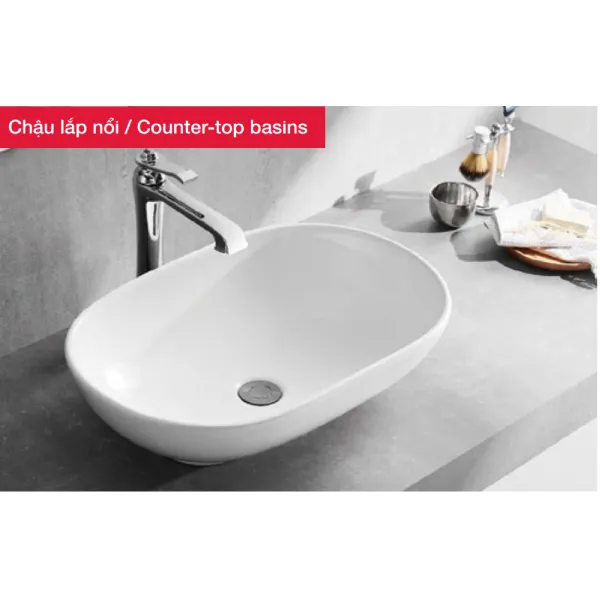 Chậu lavabo lắp nổi