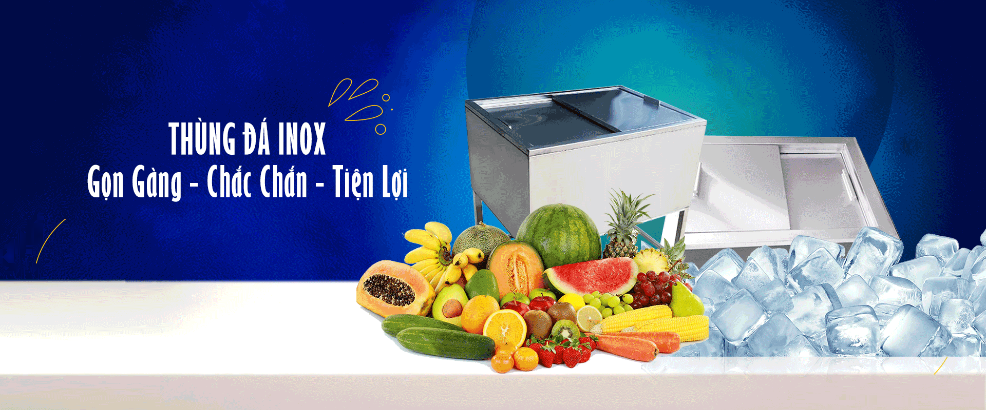 THÙNG ĐÁ INOX