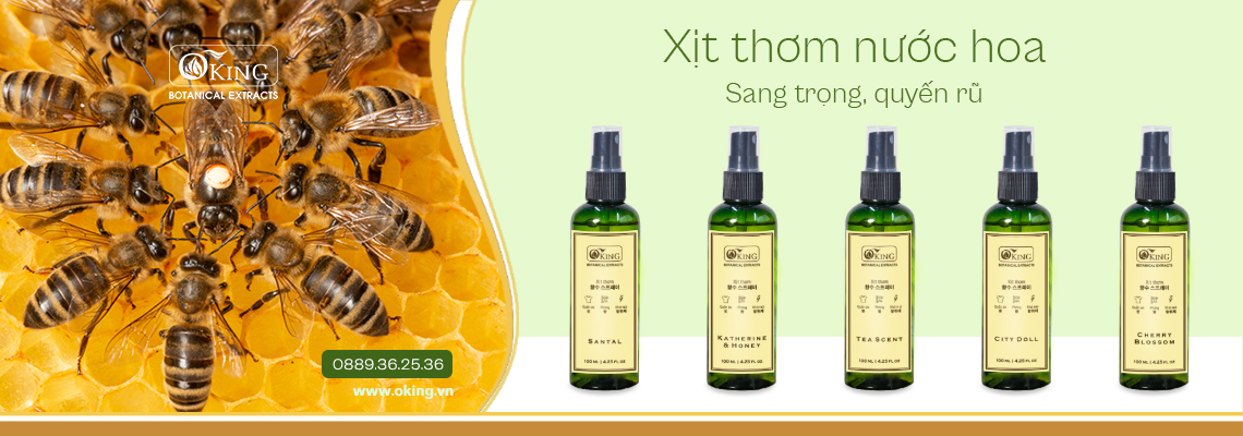 Tinh dầu xịt khử mùi