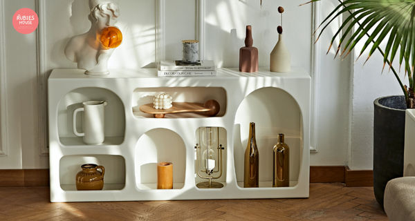 Tủ kệ Bắc Âu Rubies House