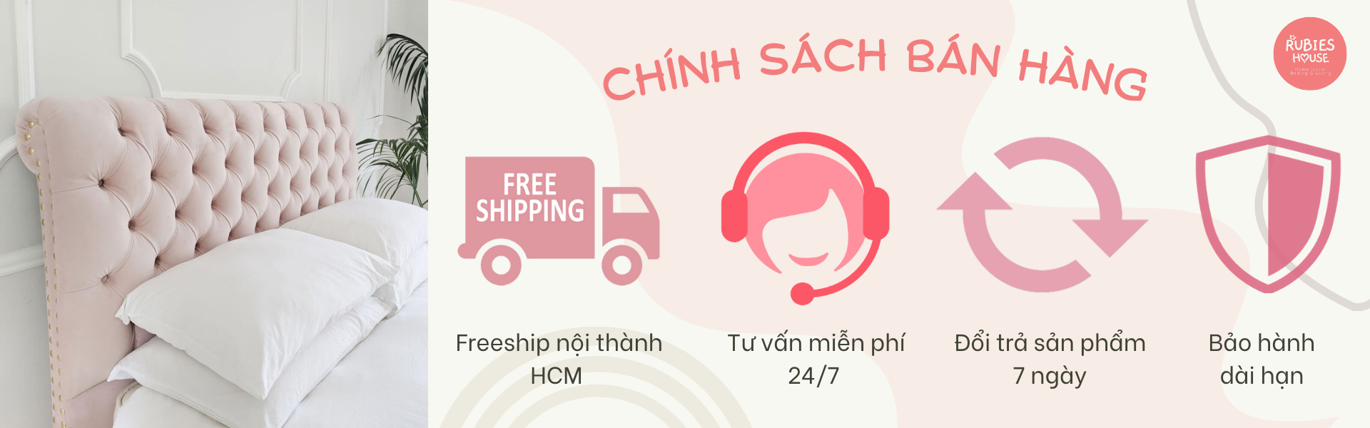 Chính sách bán hàng Rubies House