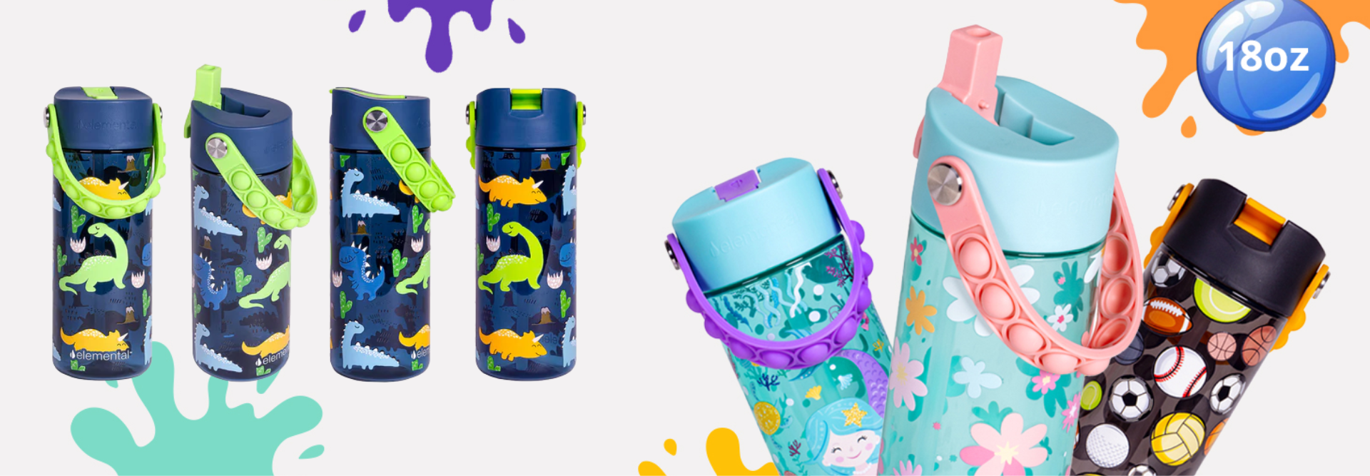 Bình nước Elemental Splash