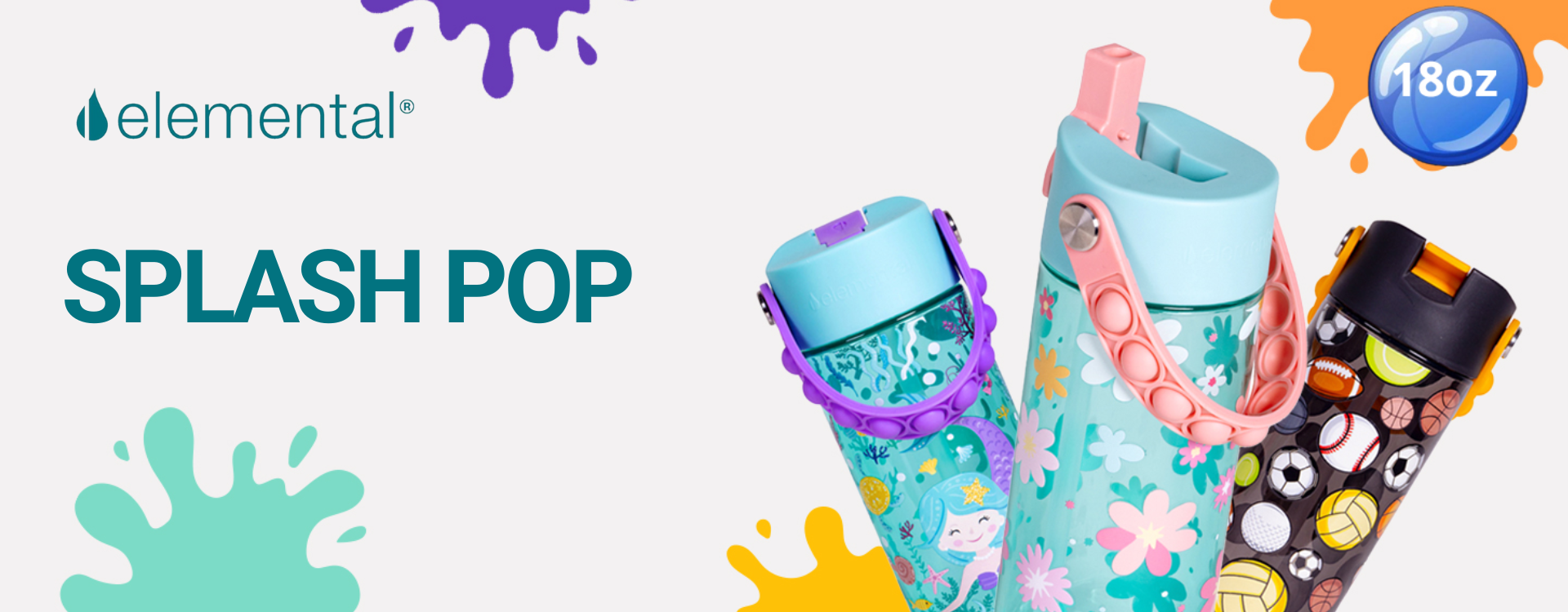 Bình nước Elemental Tritan