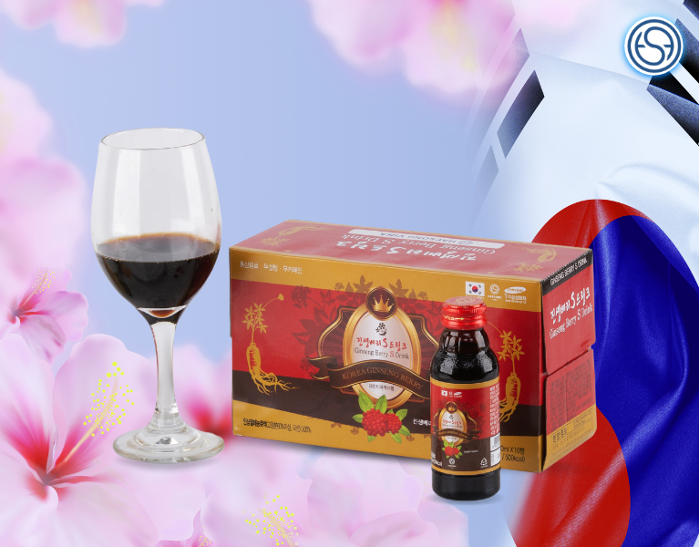 Hộp nước uống quả nhân sâm - Ginseng Berry S Drink