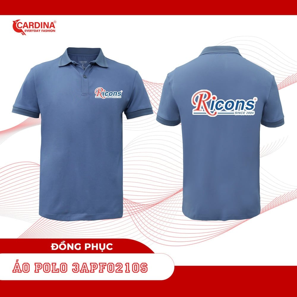 mẫu áo polo đồng phục