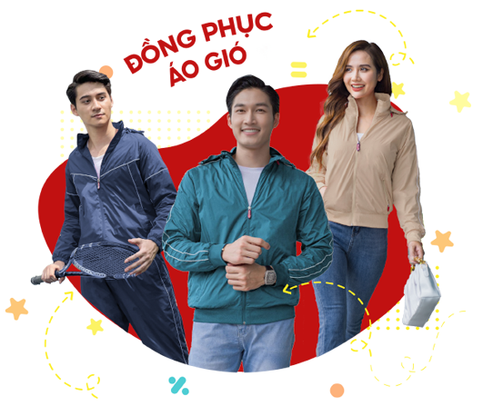 áo gió đồng phục