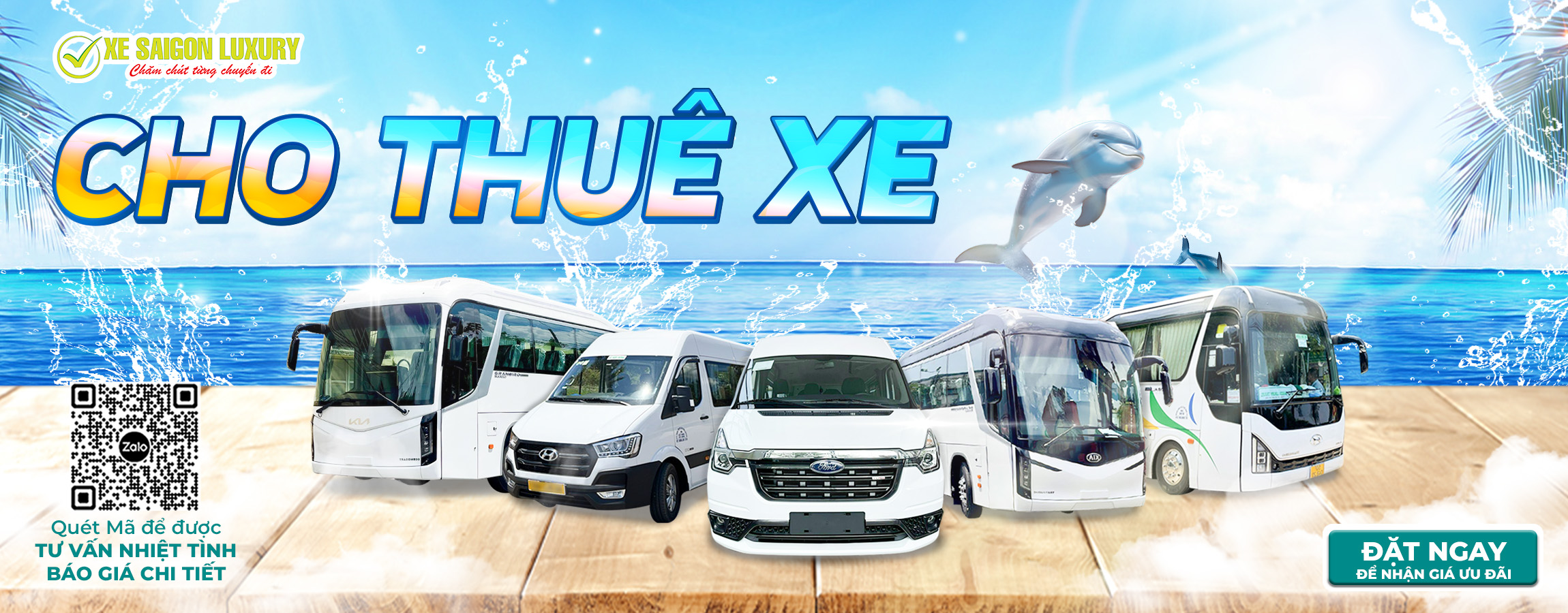 Thuê xe đi tỉnh - Xe Saigon Luxury