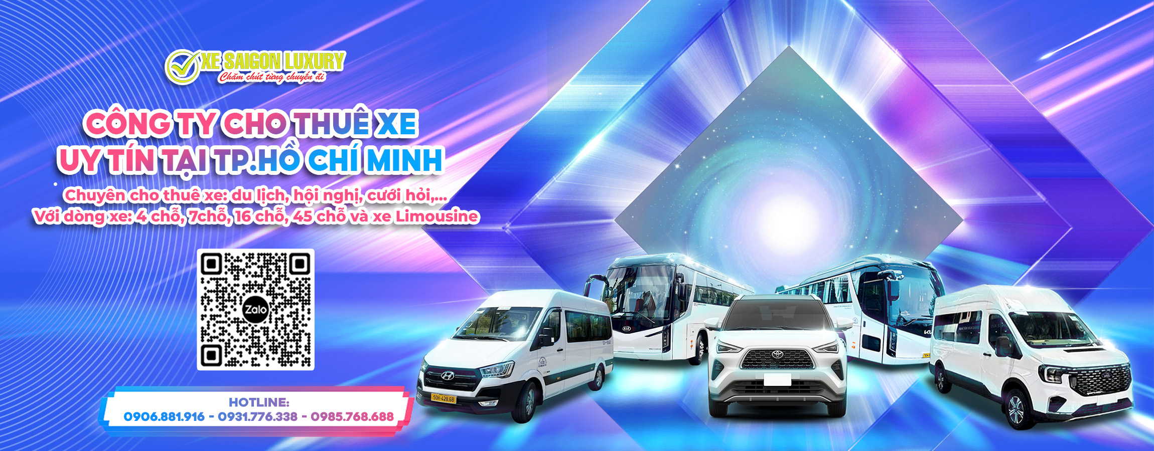 Thuê xe theo tháng - Xe Saigon Luxury