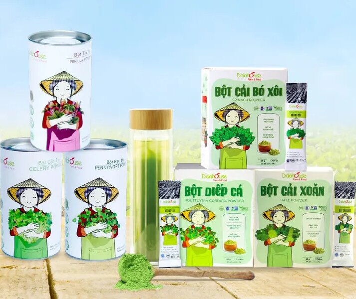 BỘT RAU CỦ ORGANIC NGUYÊN CHẤT