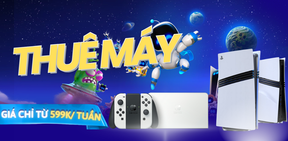 thuê máy ps5 và nin