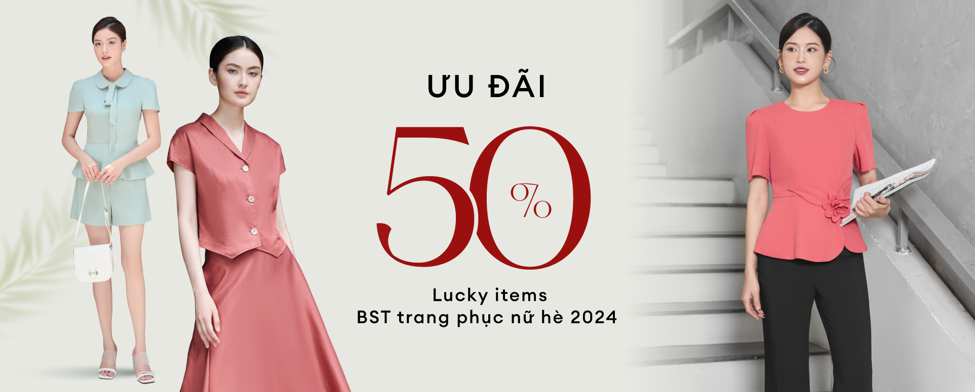 Lucky Items BST Xuân Hè Sale 50%
