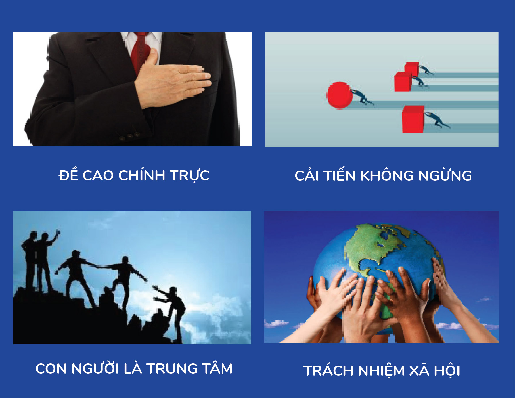 Đem đến những nhãn hàng chất lượng cho người tiêu dùng