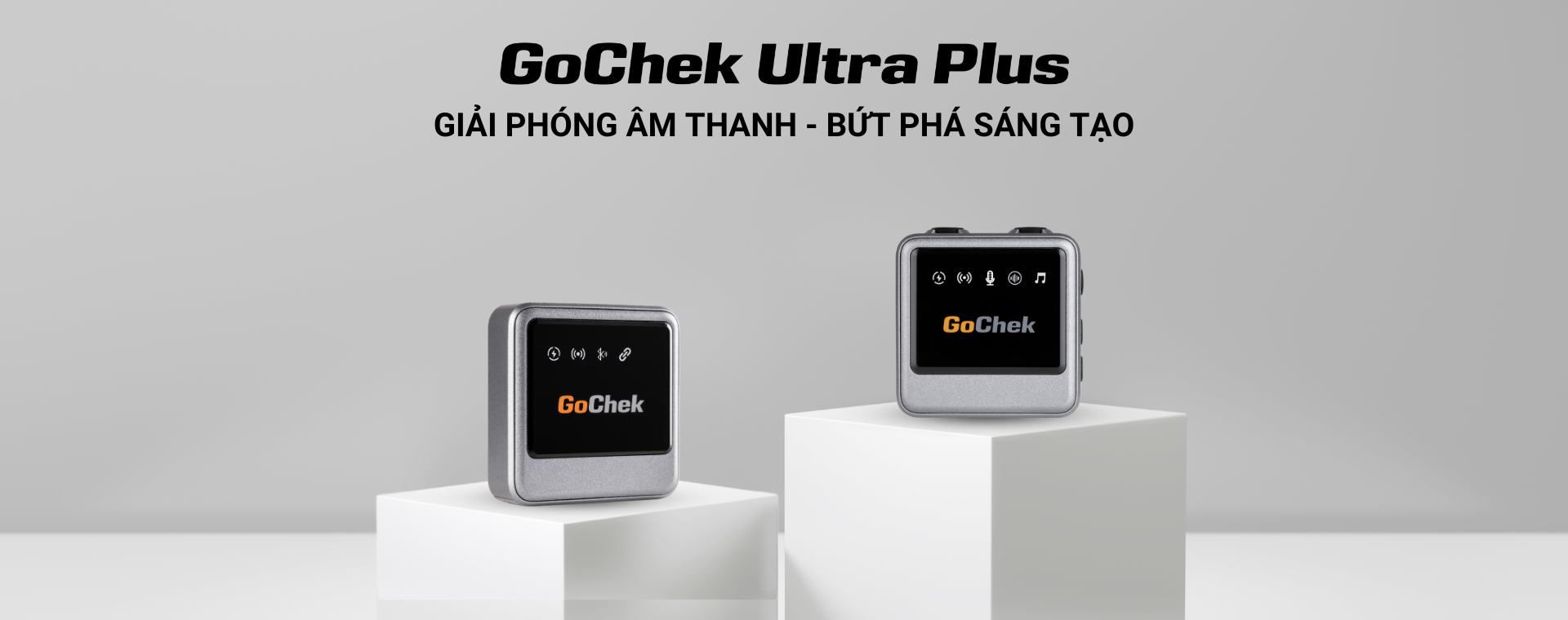 Micro thu âm không dây GoChek Ultra Plus