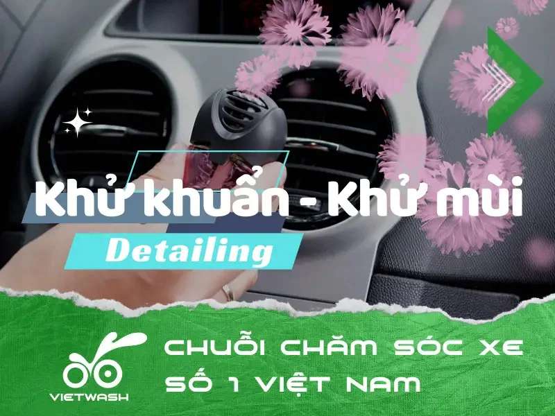 Khử khuẩn, khử mùi ô tô