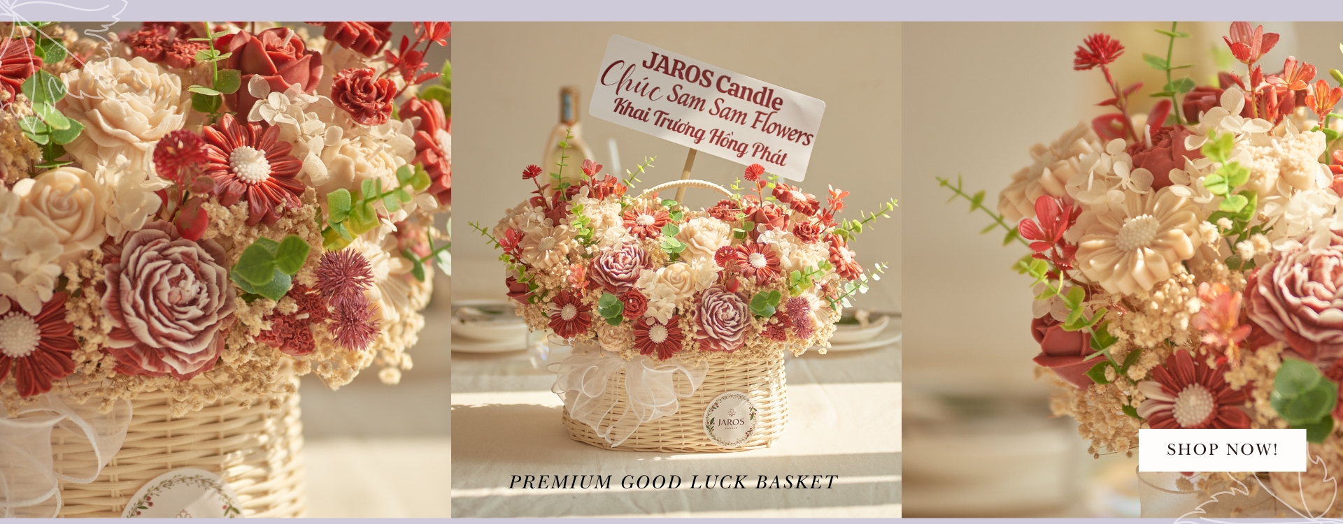 Premium Flower Basket