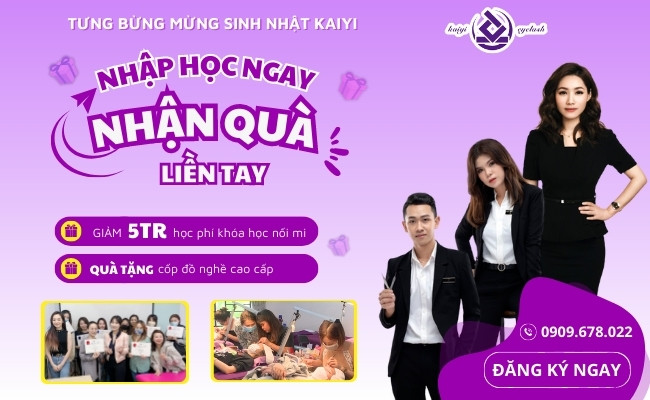 Noi mi va dao tao noi mi - kaiyi eyelash