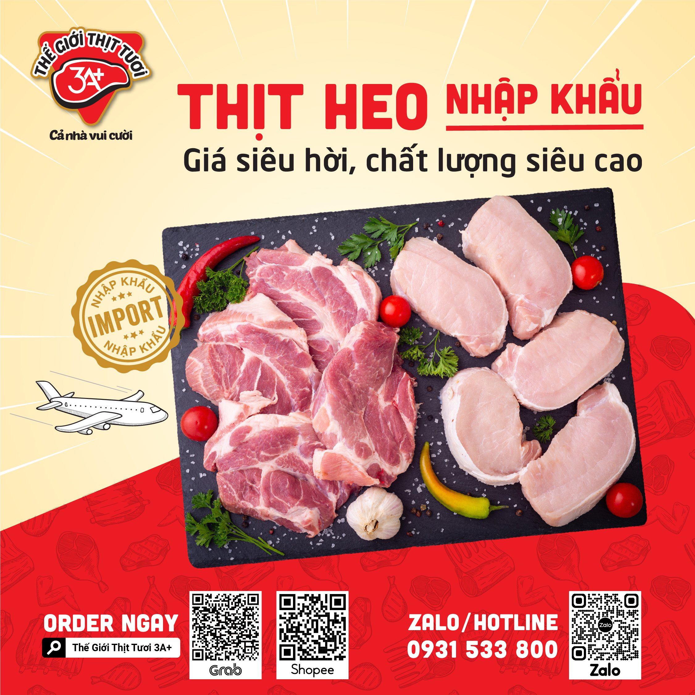 Thế Giới Thịt Tươi 3A+ Thế Giới Thịt Tươi 3A+