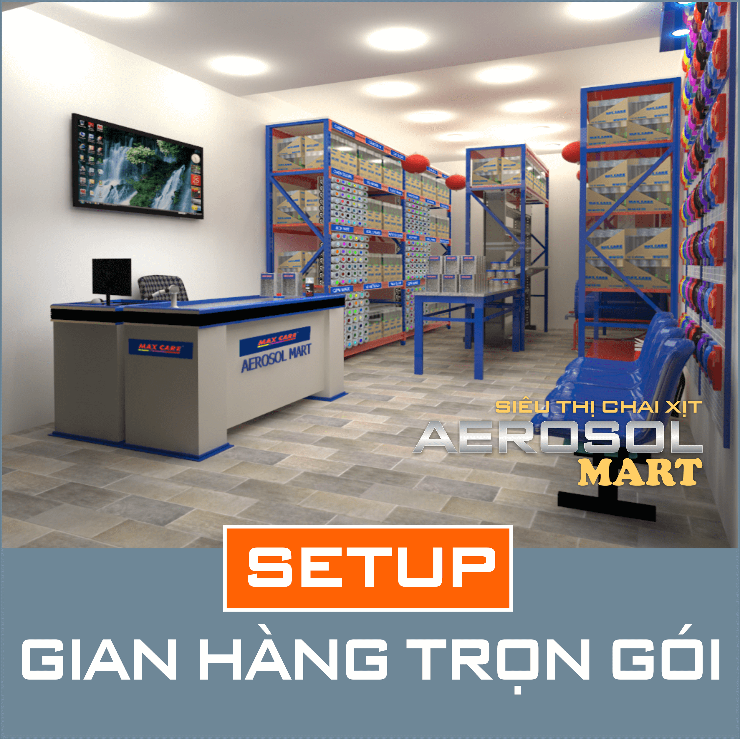 Setup Gian Hàng Trọn Gói