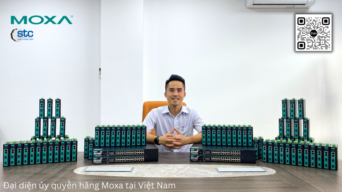 Moxa Việt Nam - Đại diện ủy quyền hãng Moxa tại Việt Nam