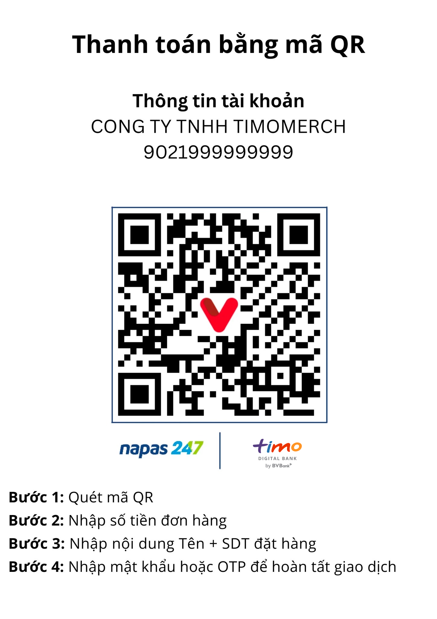 Thanh toán bằng mã QR