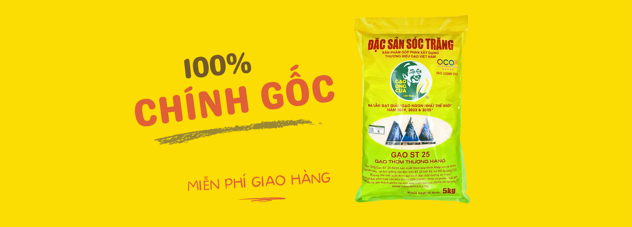 Gạo Ông Cua ST25