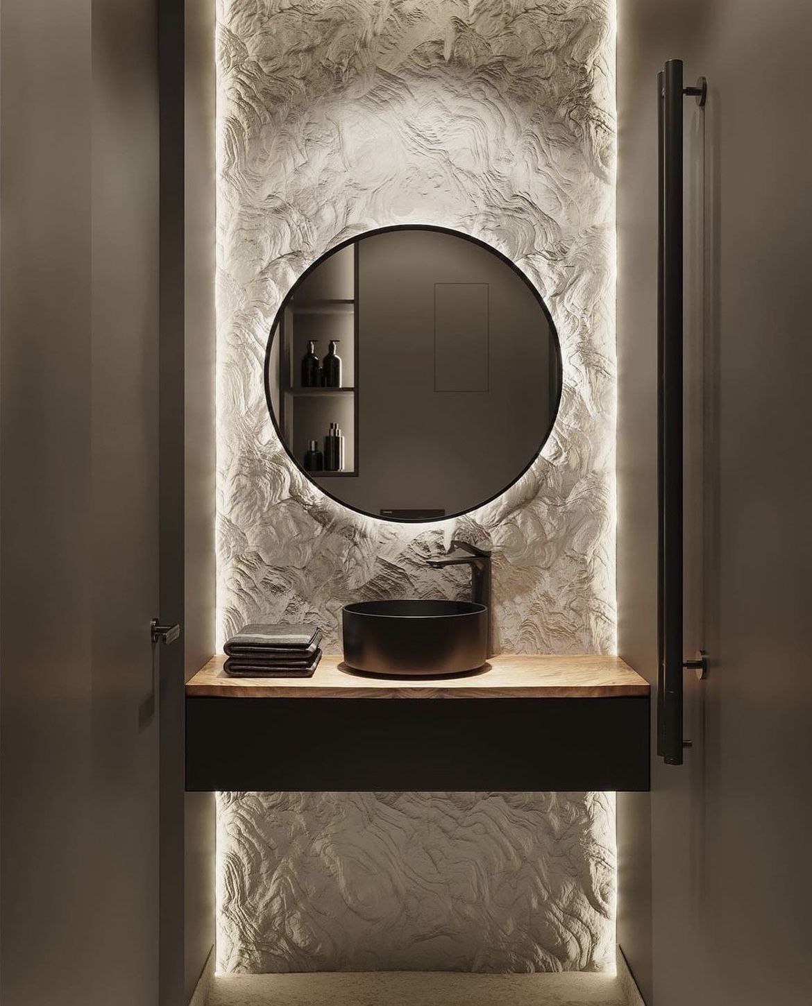 Faux stone wall - Nghệ thuật tường giả đá