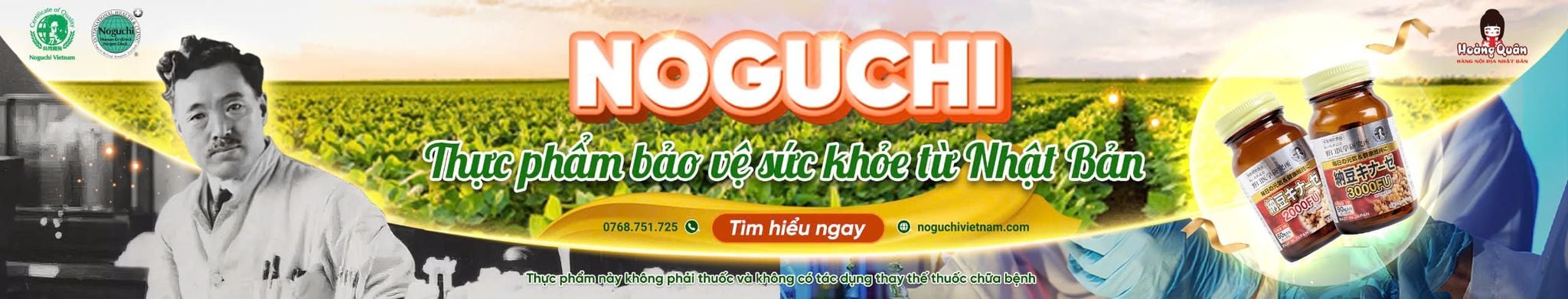Noguchi Vietnam - Thực phẩm bảo vệ sức khỏe từ Nhật Bản