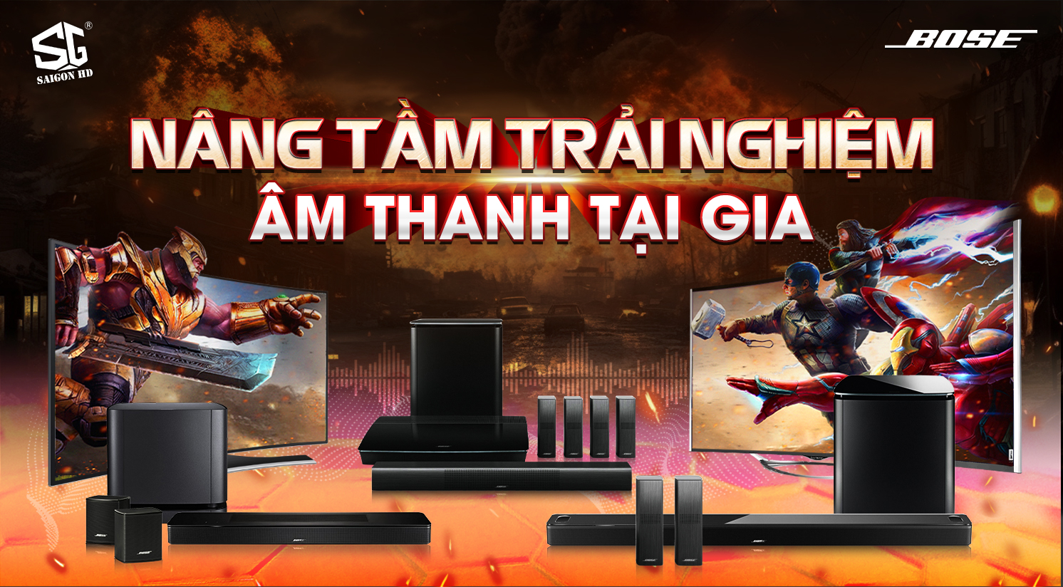 Bose Home - Không gian giải trí gia đình