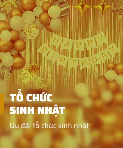 Tổ chức sinh nhật